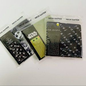 Bundle of 3 adult Facemasks yoda friends Jack